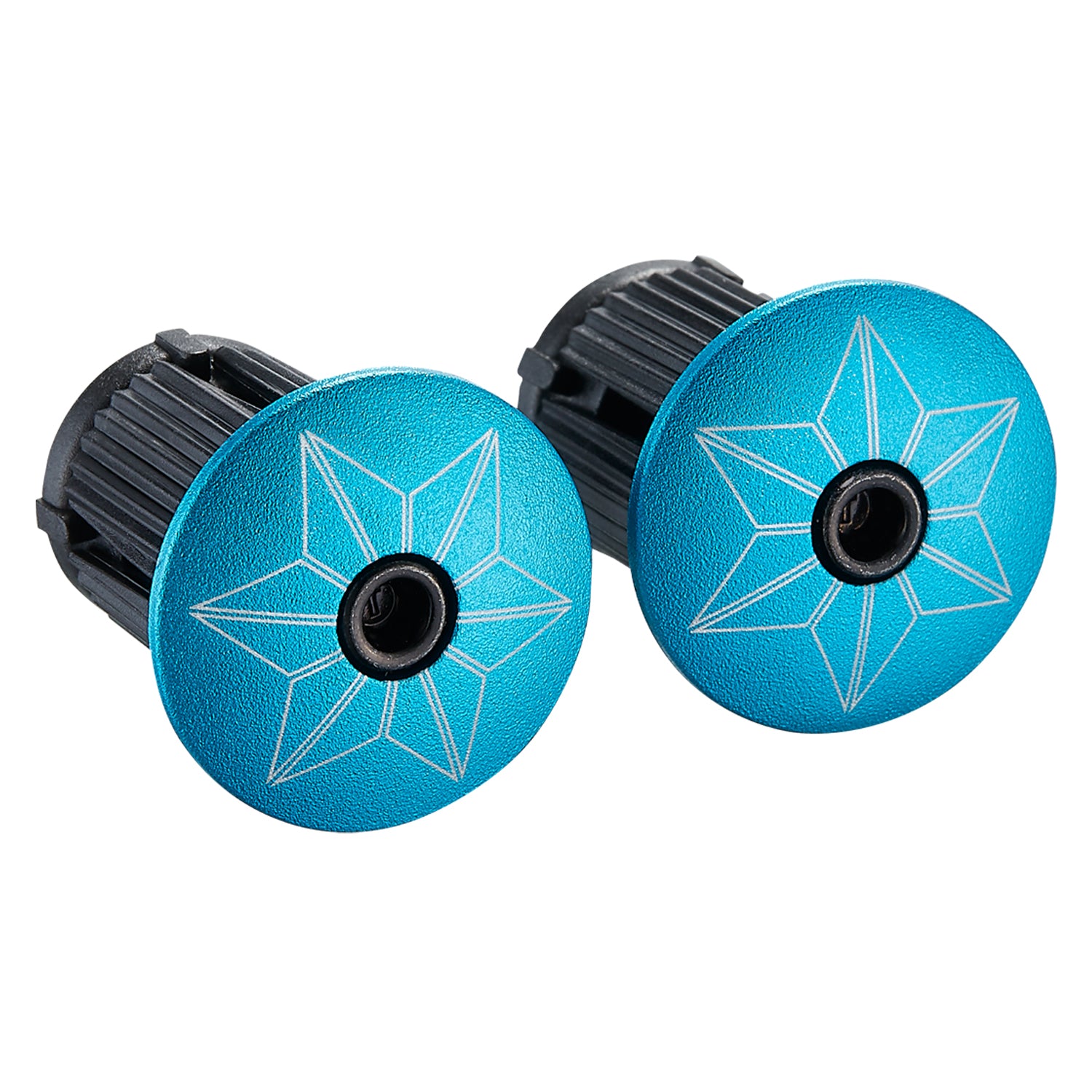 Supacaz Prizmatik Bar Tape With Ano Plugs – Blue