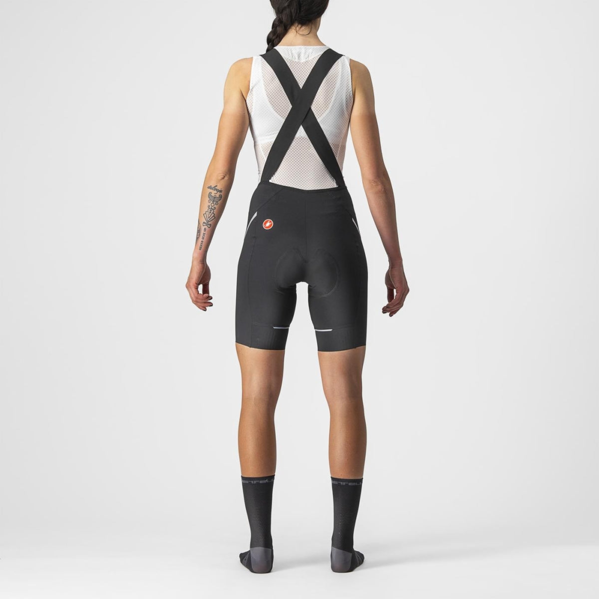 CASTELLI BIB SHORT VELOCISSIMA 3 BLACK/SILVER