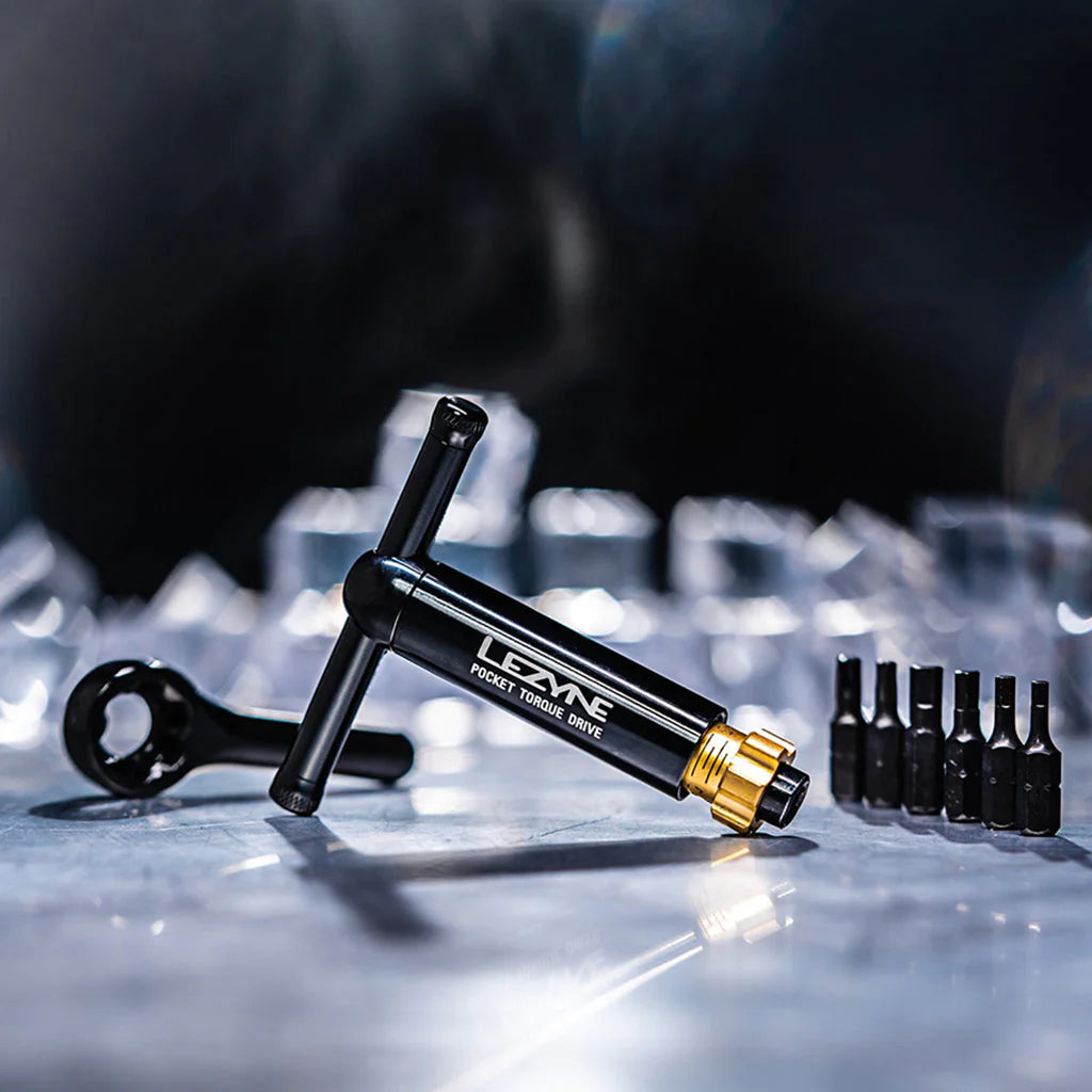 LEZYNE POCKET TORQUE DRIVE-TORQUE WRENCH SET - 2-6 NM