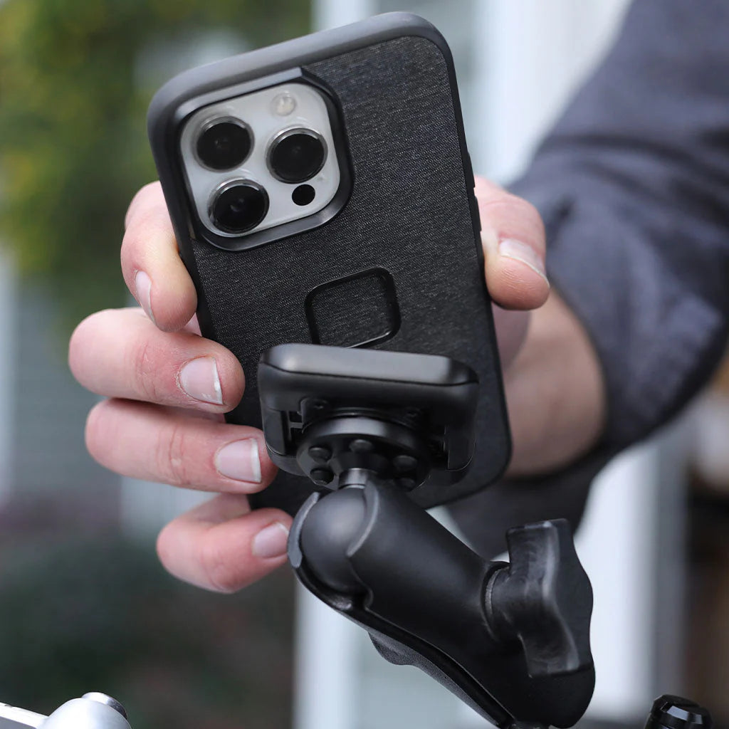 Peak Design Mobile Motorcycle Mount 1" Ball Adapter Locking & Non-Charging