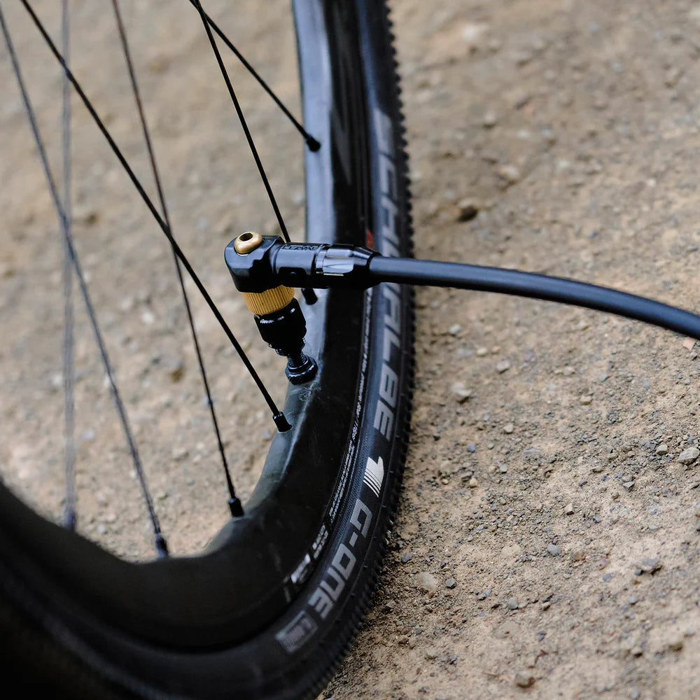 Lezyne Sport Gravel Drive Floor Pump-Matt Black