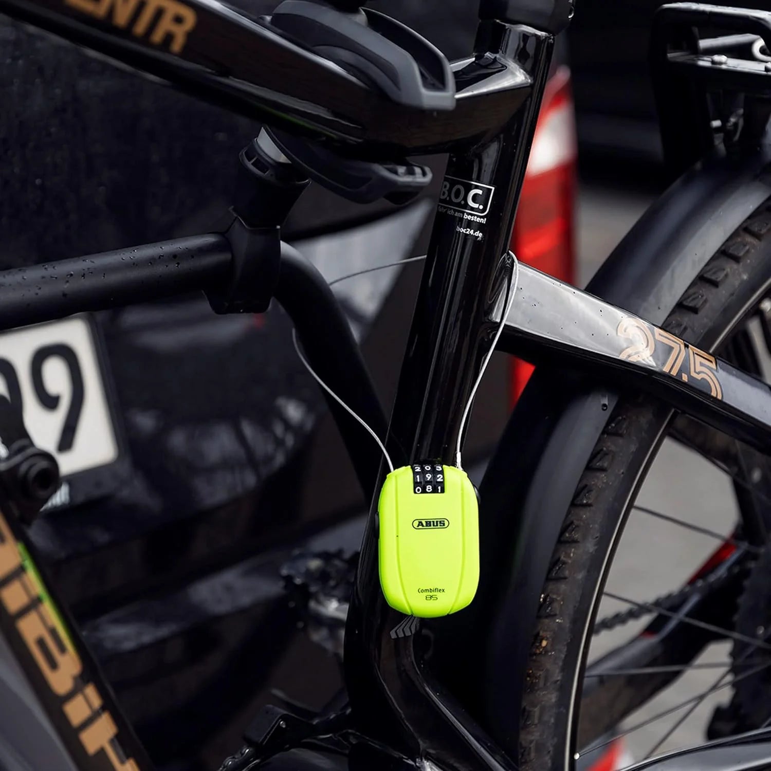 Abus Combiflex Break Rest 105 black