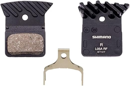 SHIMANO BRAKE PAD RESIN PAD W/FIN SPRING