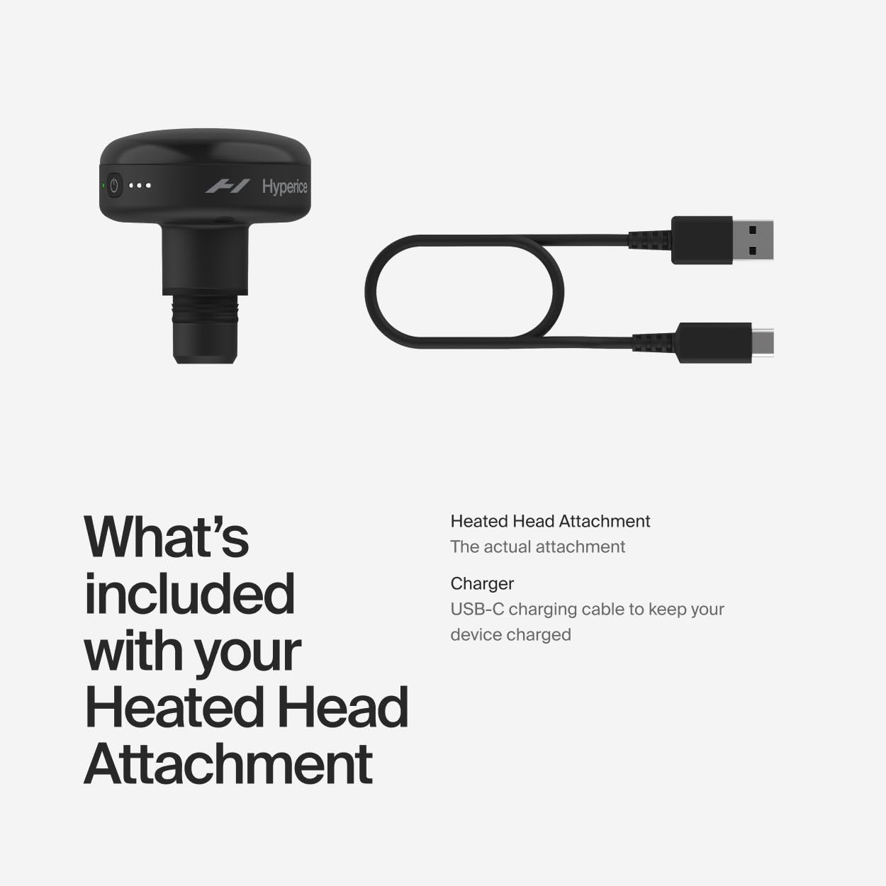 Hyperice Heated Hypervolt Head Attachment