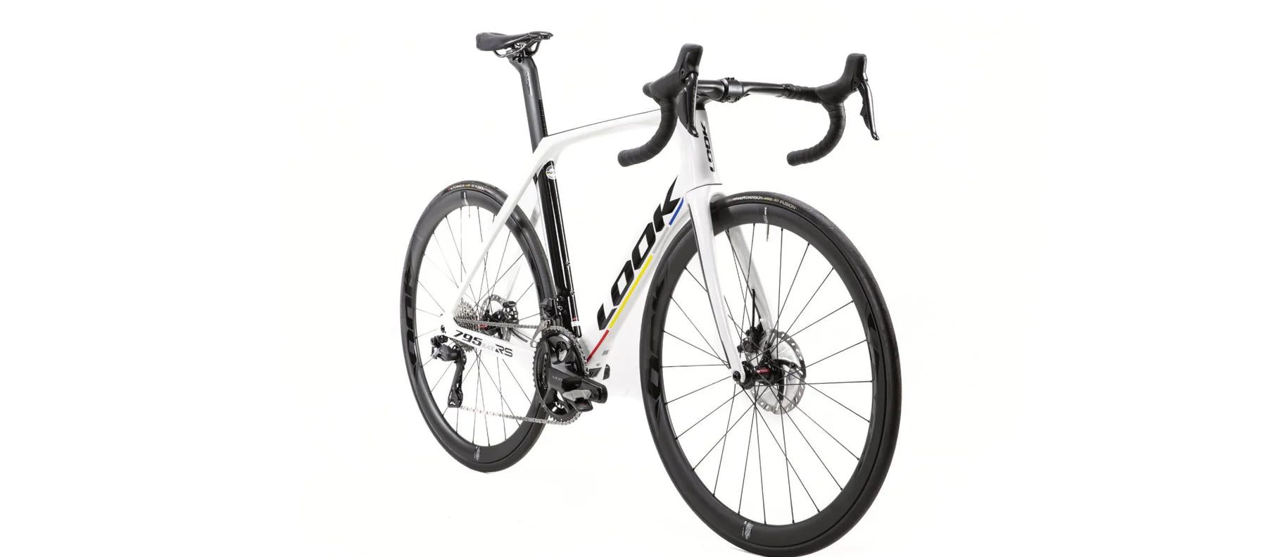 LOOK 795 BLADE RS ULTEGRA DI2 DISC ROAD BIKE PROTEAM WHITE GLOSSY