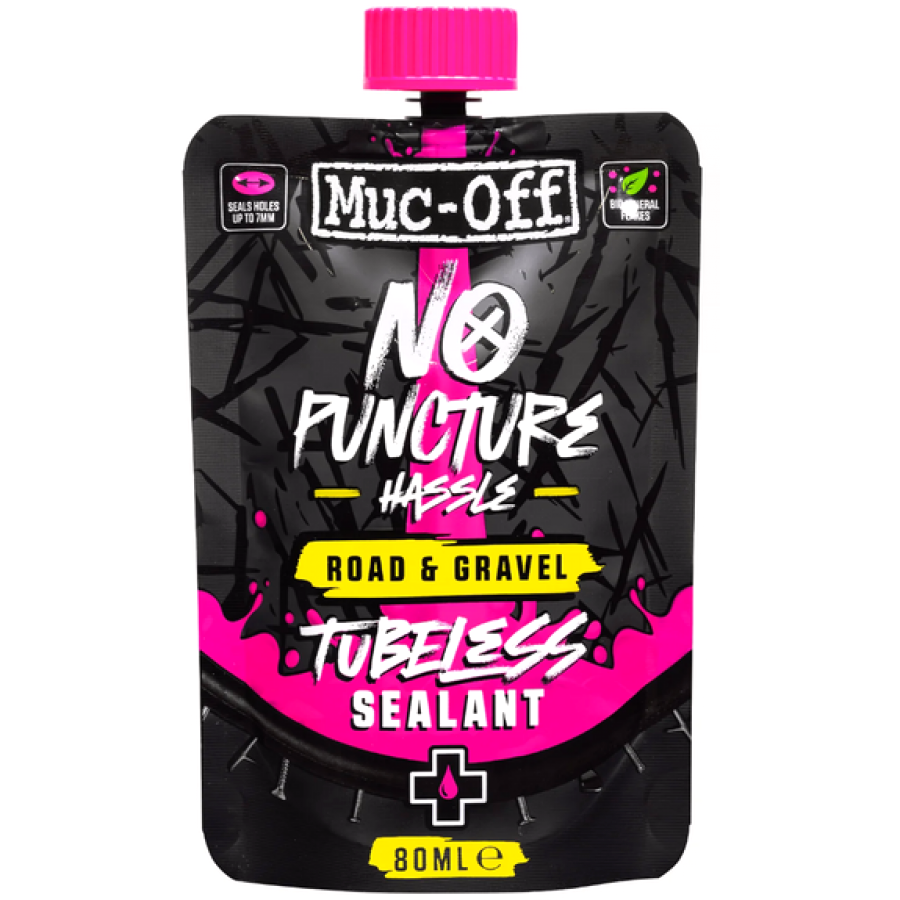 MUCOFF NO PUNCTURE HASSLE Tubeless Sealant for Road & Gravel bike