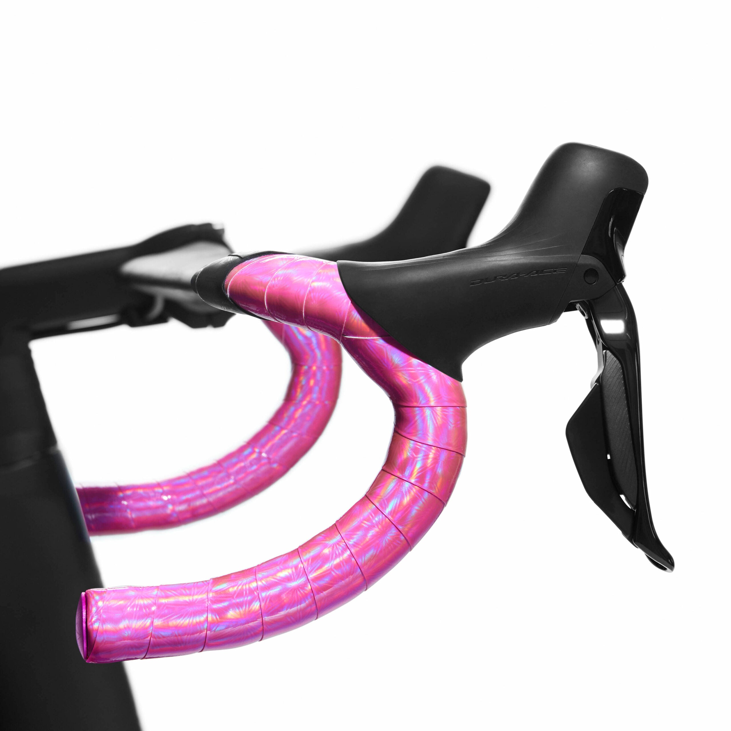 Supacaz Prizmatik Bar Tape With Ano Plugs – Pink