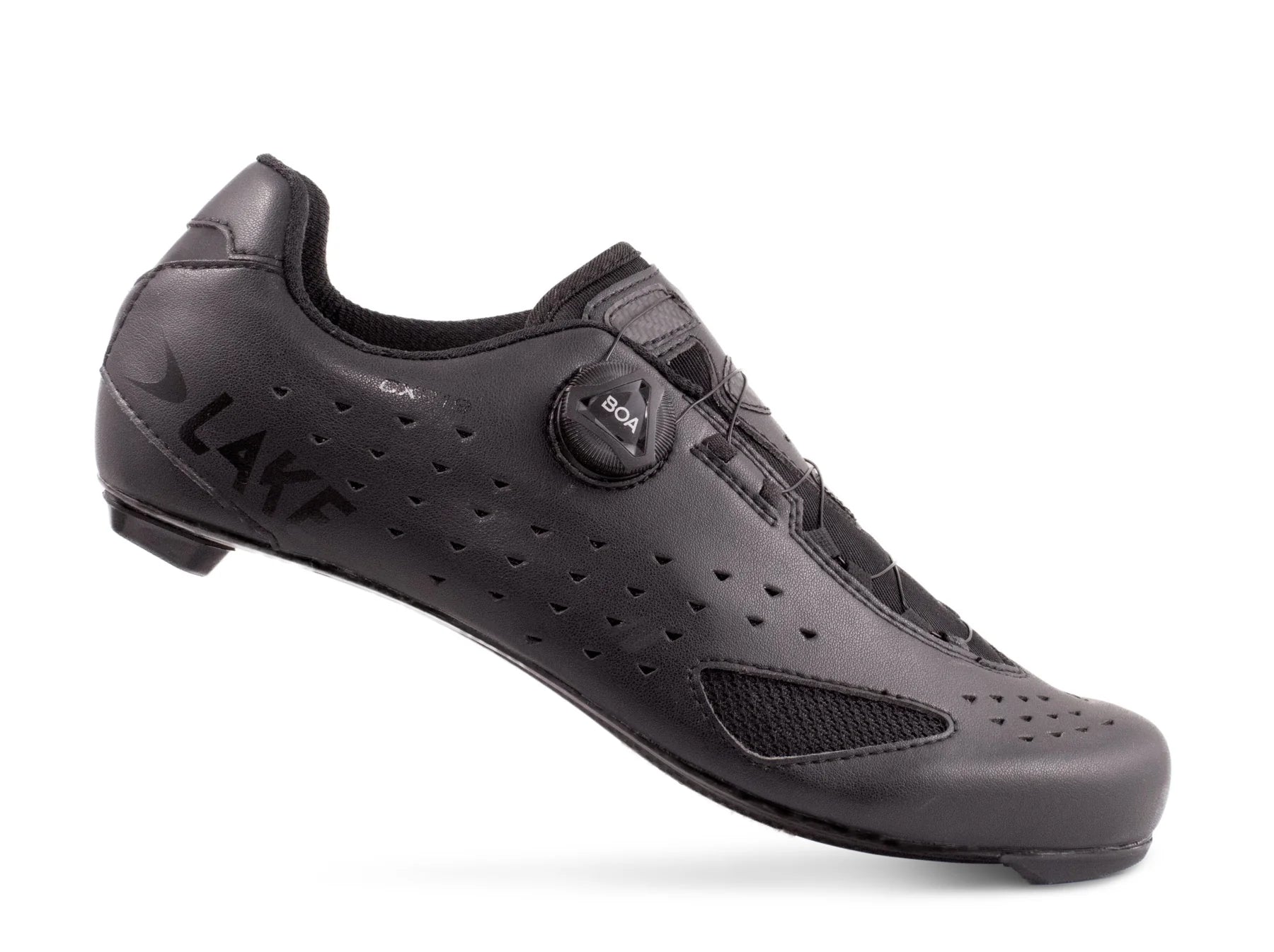 LAKE SHOES CX219-X WIDE BLACK/BLACK