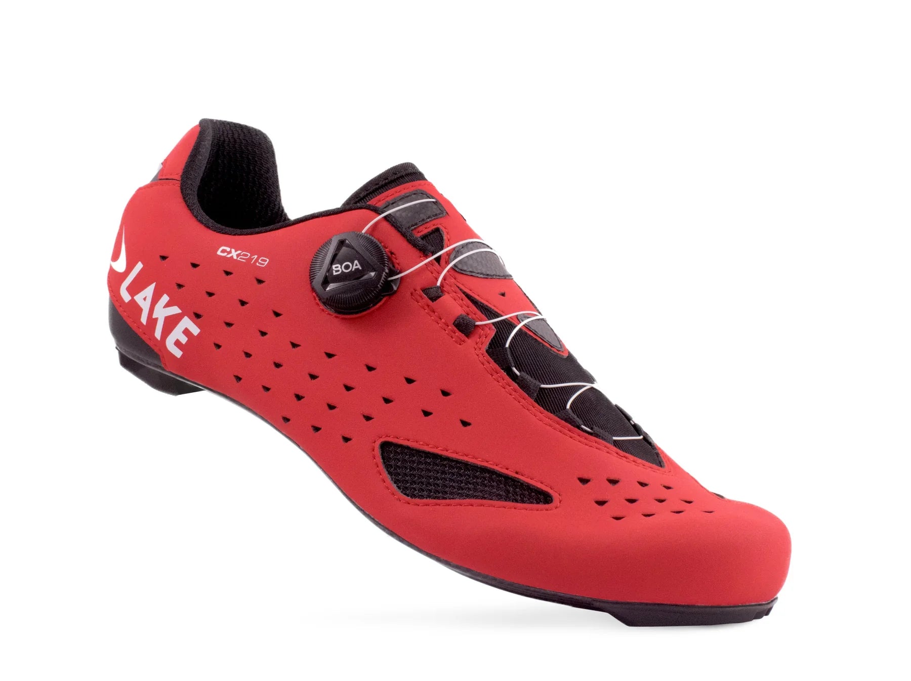 LAKE SHOES CX219 RED/WHITE