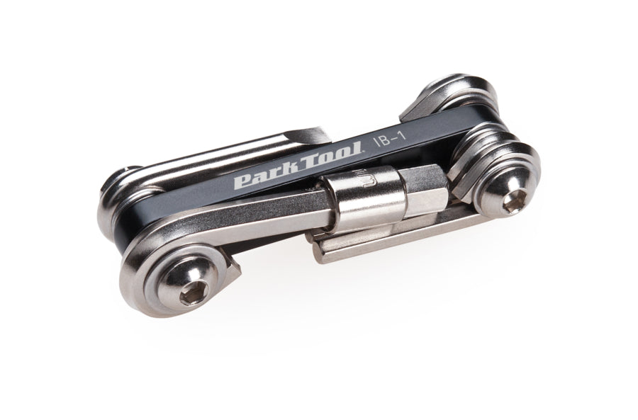 Park Tool IB-1 I-Beam Mini Fold-up Hex Wrench/Screwdriver Set