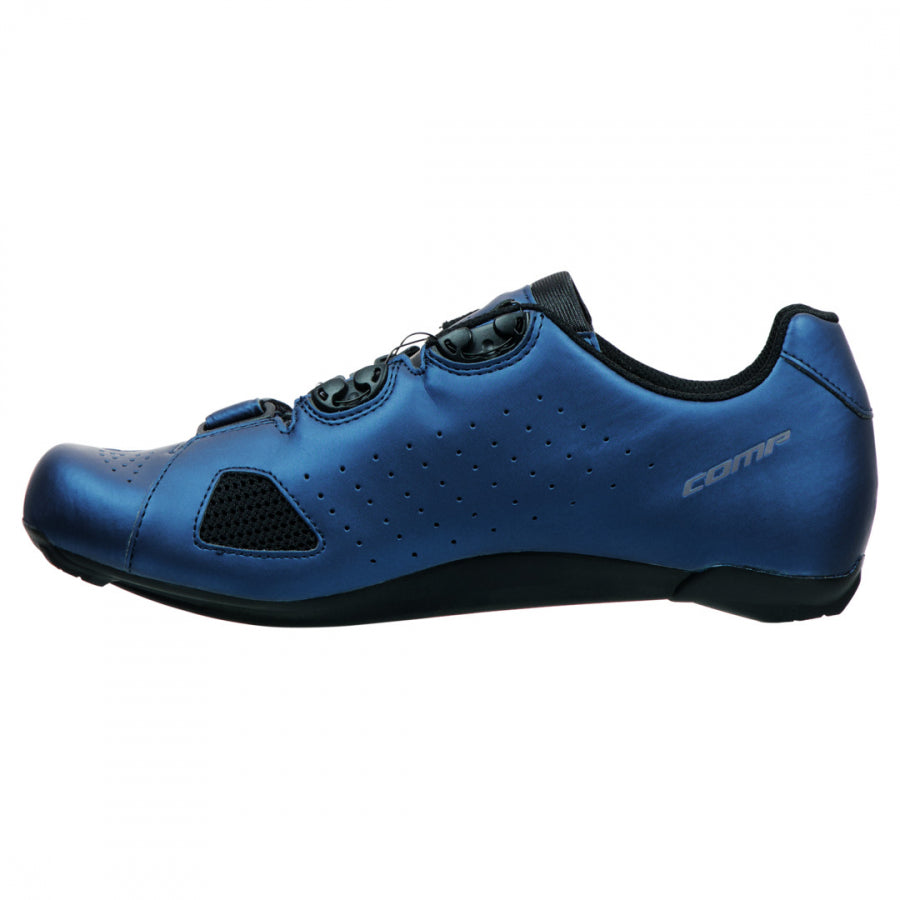 SCOTT SHOES COMP BOA METALLIC BLUE BLACK