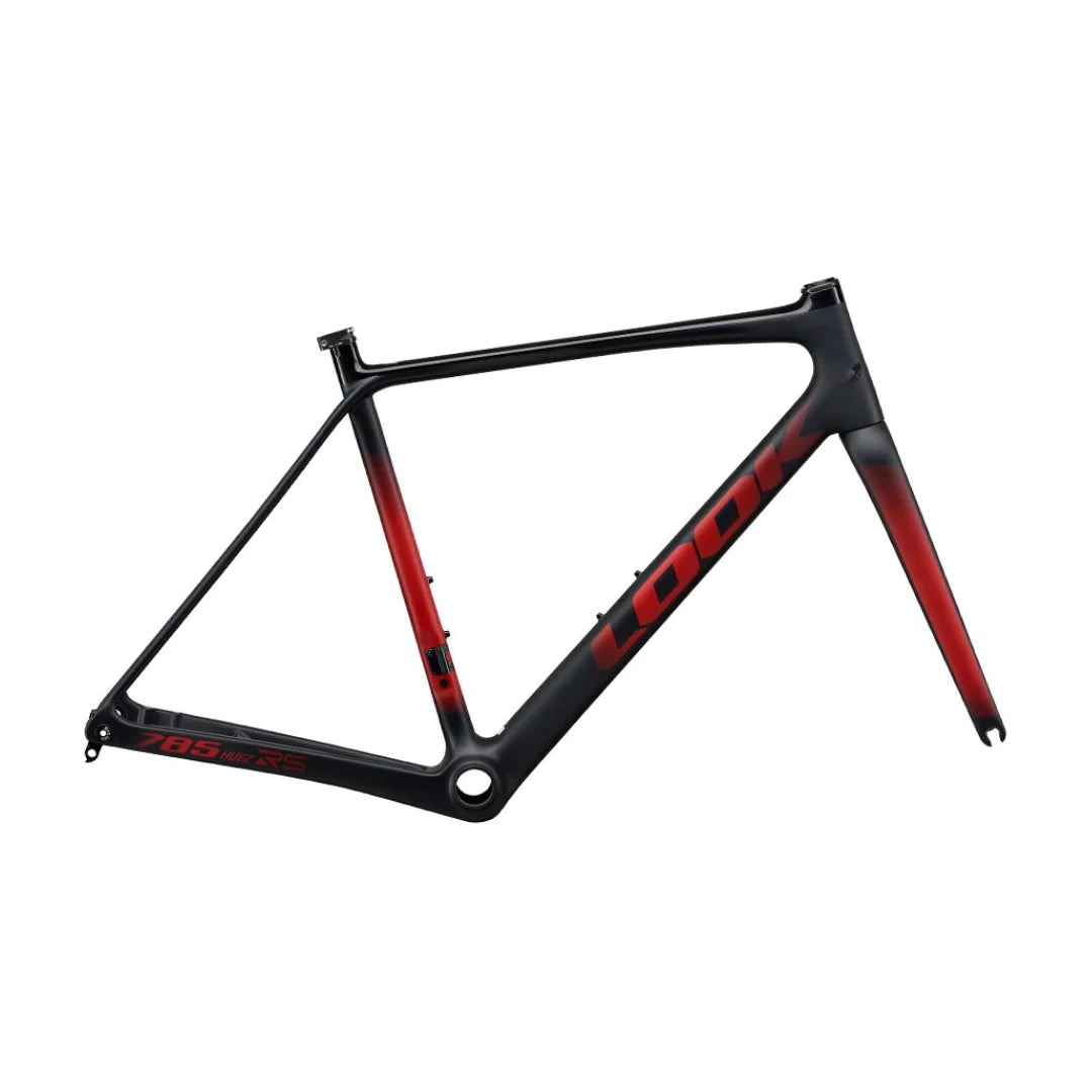 LOOK 785 HUEZ RS DISC FRAMESET BLACK METALLIC RED