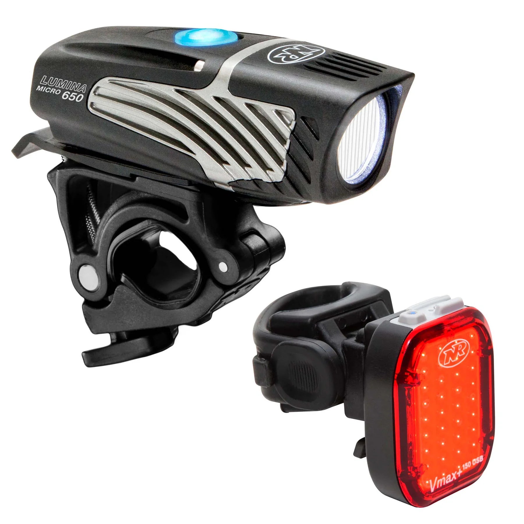 NiteRider Lumina™ Micro 650 and Vmax+™ 150 Combo Front and Rear Light Set