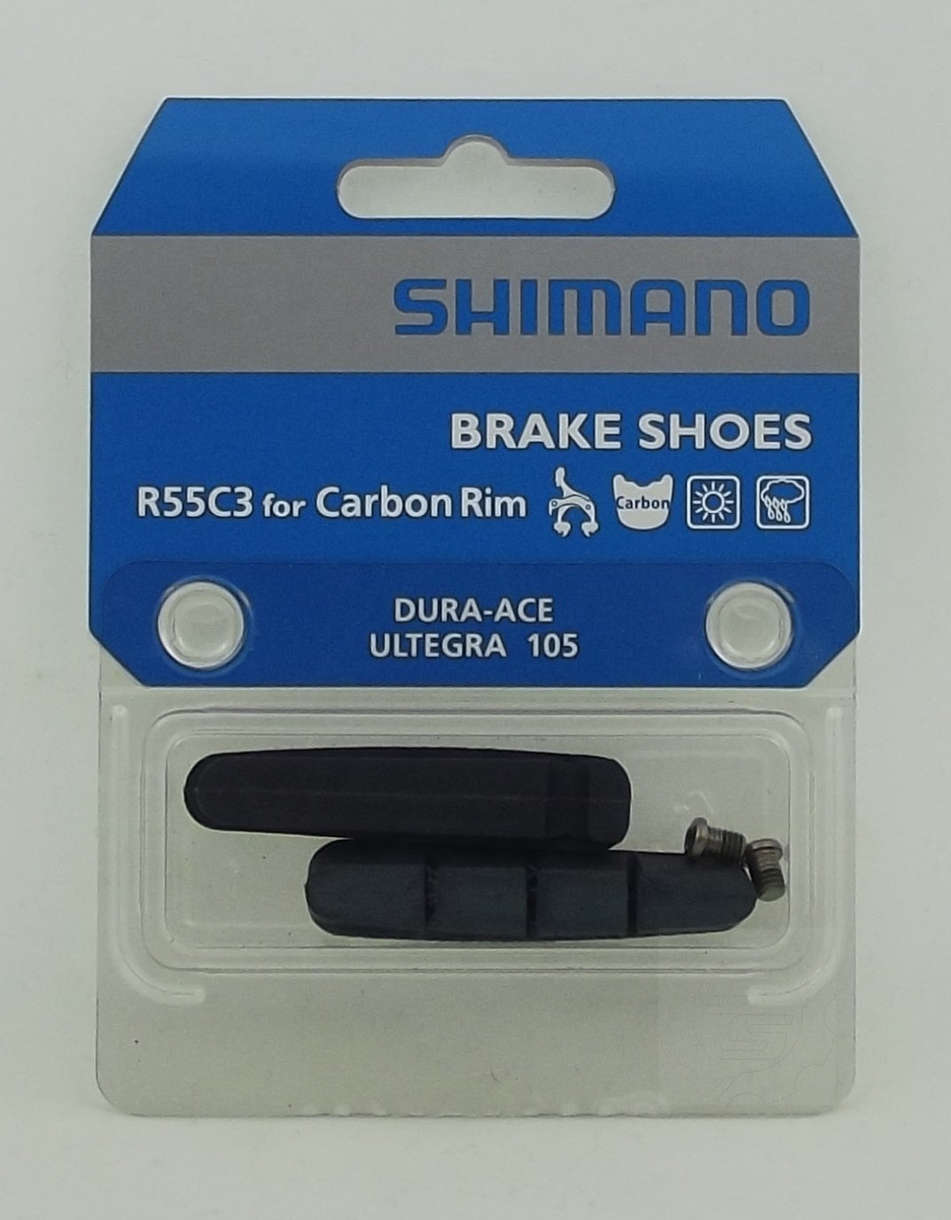 SHIMANO R55C3 BRAKE SHOES CARTRIDGE FOR CARBON RIM (PAIR)