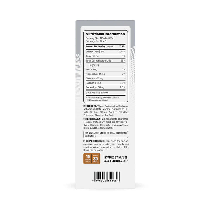 UNIVED GEL 100 (Salted Caramel) Pack of 6