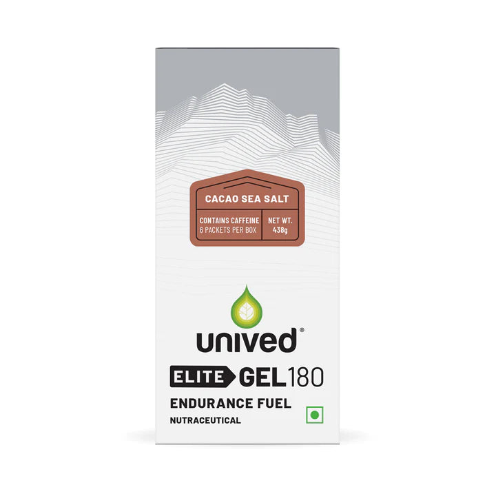 Elite Gel 180 Cacao Sea Salt - 6 pack