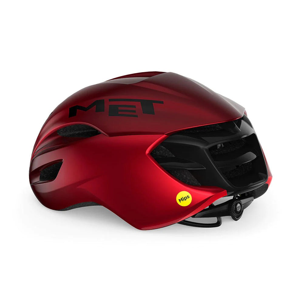 MET HELMET MANTA MIPS CR RED METALLIC GLOSSY