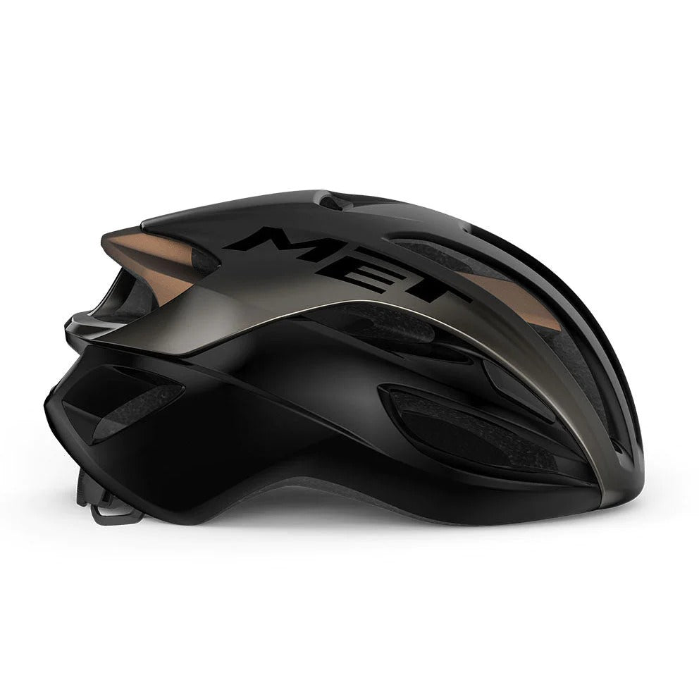 MET HELMET RIVALE MIPS CE TITANIUM METALLIC  GLOSSY