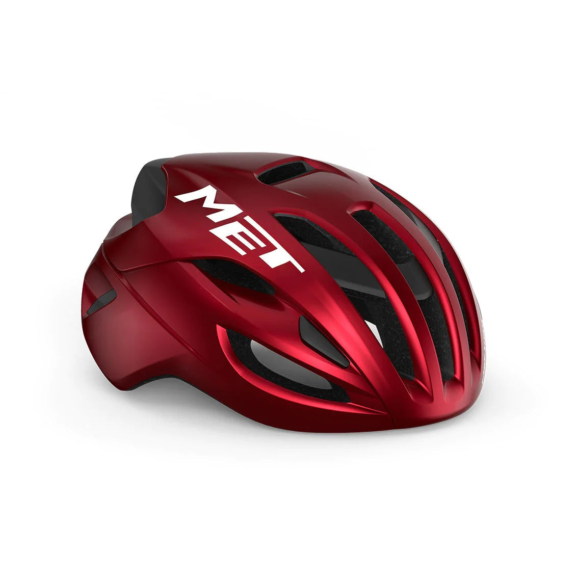 MET HELMET RIVALE MIPS CE RED METALLIC GLOSSY