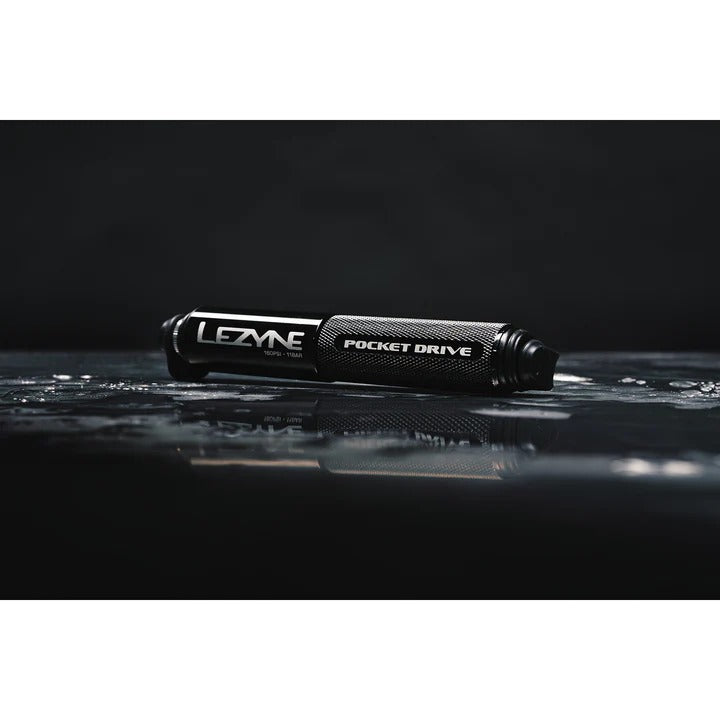 LEZYNE POCKET DRIVE COMPACT HIGH PRESSURE BIKE HAND PUMP