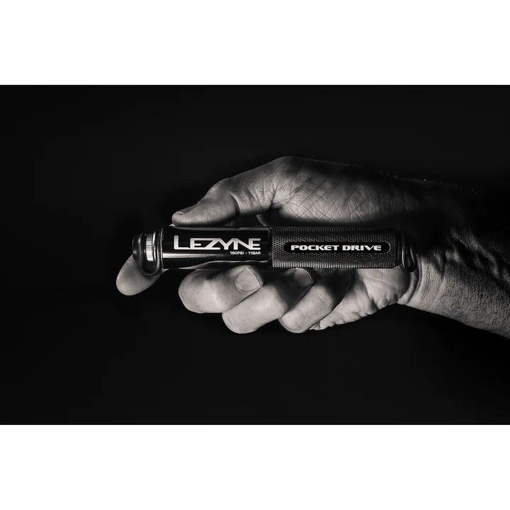 LEZYNE POCKET DRIVE COMPACT HIGH PRESSURE BIKE HAND PUMP