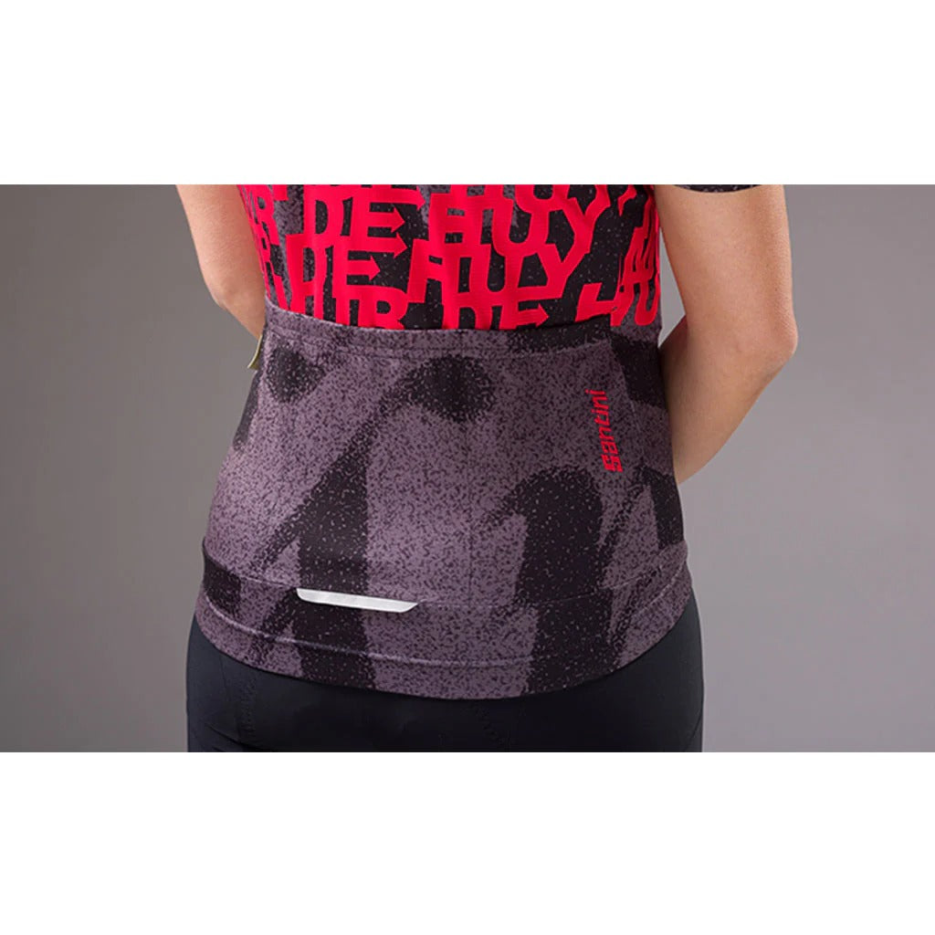SANTINI JERSEY WOMEN TDF MUR DE HUY PRN FC