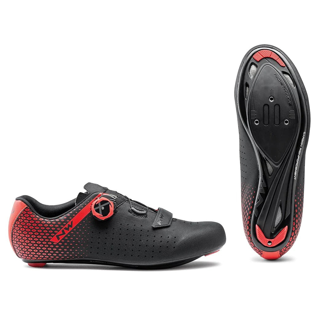NORTH WAVE SHOES CORE PLUS 2 BLACK RED