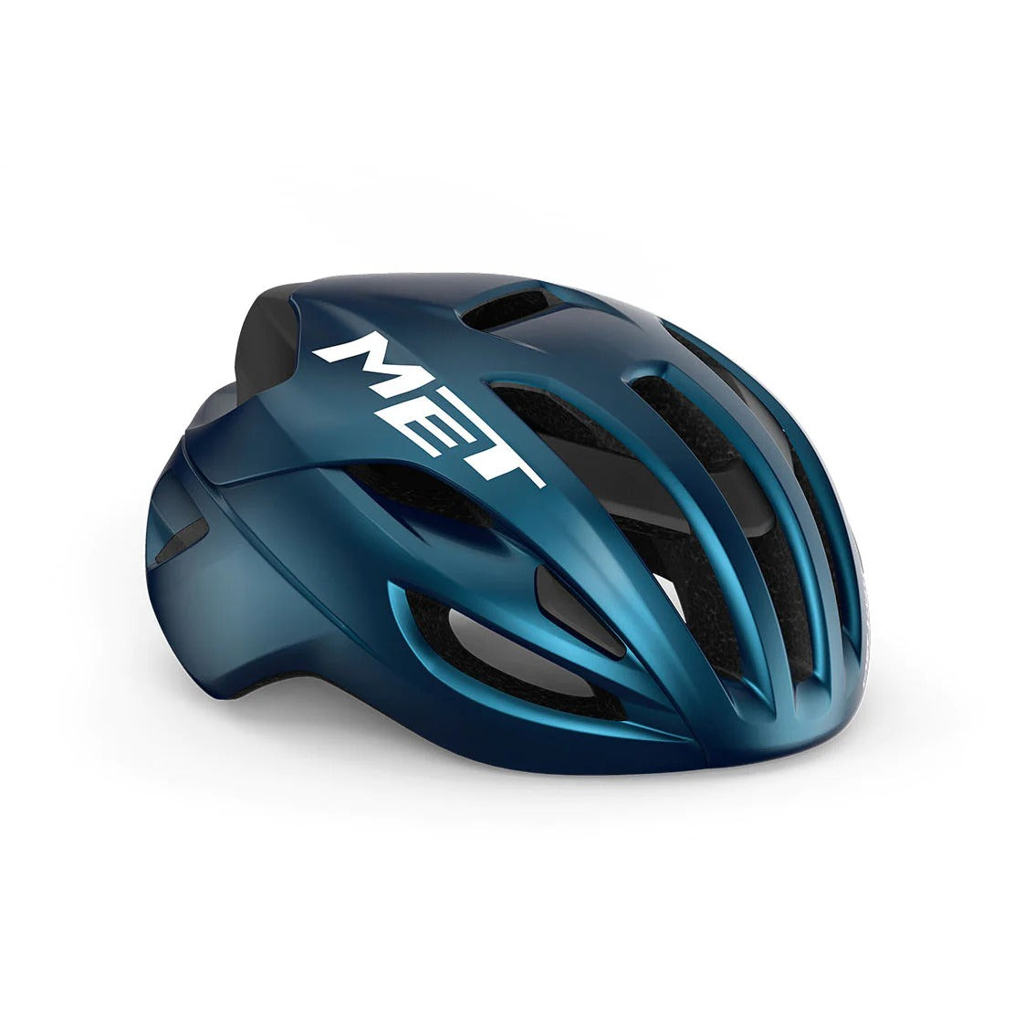 MET HELMET RIVALE MIPS TEAL BLUE METALIC