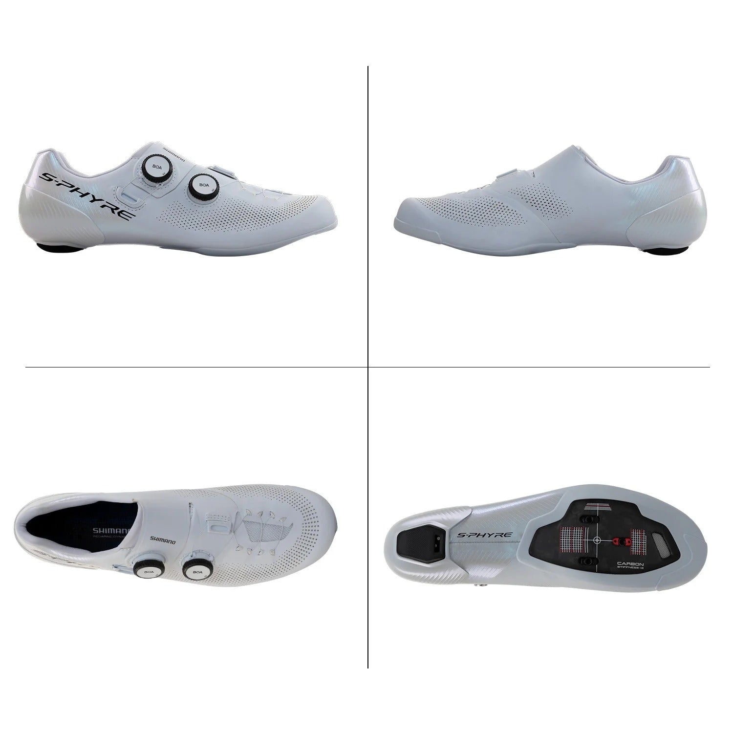 SHIMANO SHOES SH-RC903 WHITE WIDE ESHRC903MCW01E