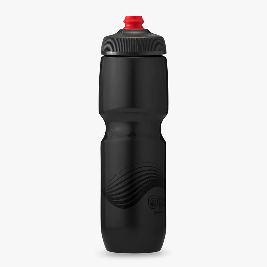 POLAR BOTTLE BREAKAWAY WAVE CHARCOAL BLACK 890 ML