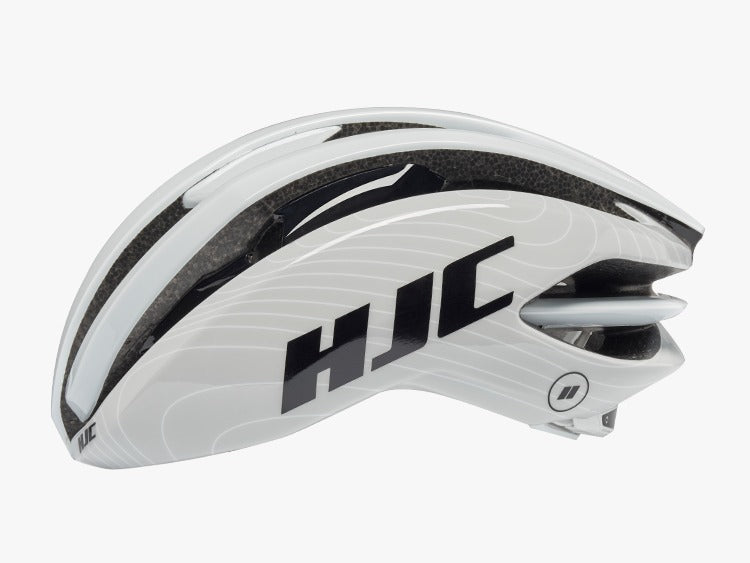 HJC HELMET IBEX2.0 GLOSS WHITE LINE GREY