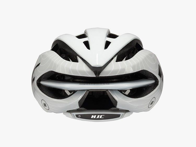 HJC HELMET IBEX2.0 GLOSS WHITE LINE GREY