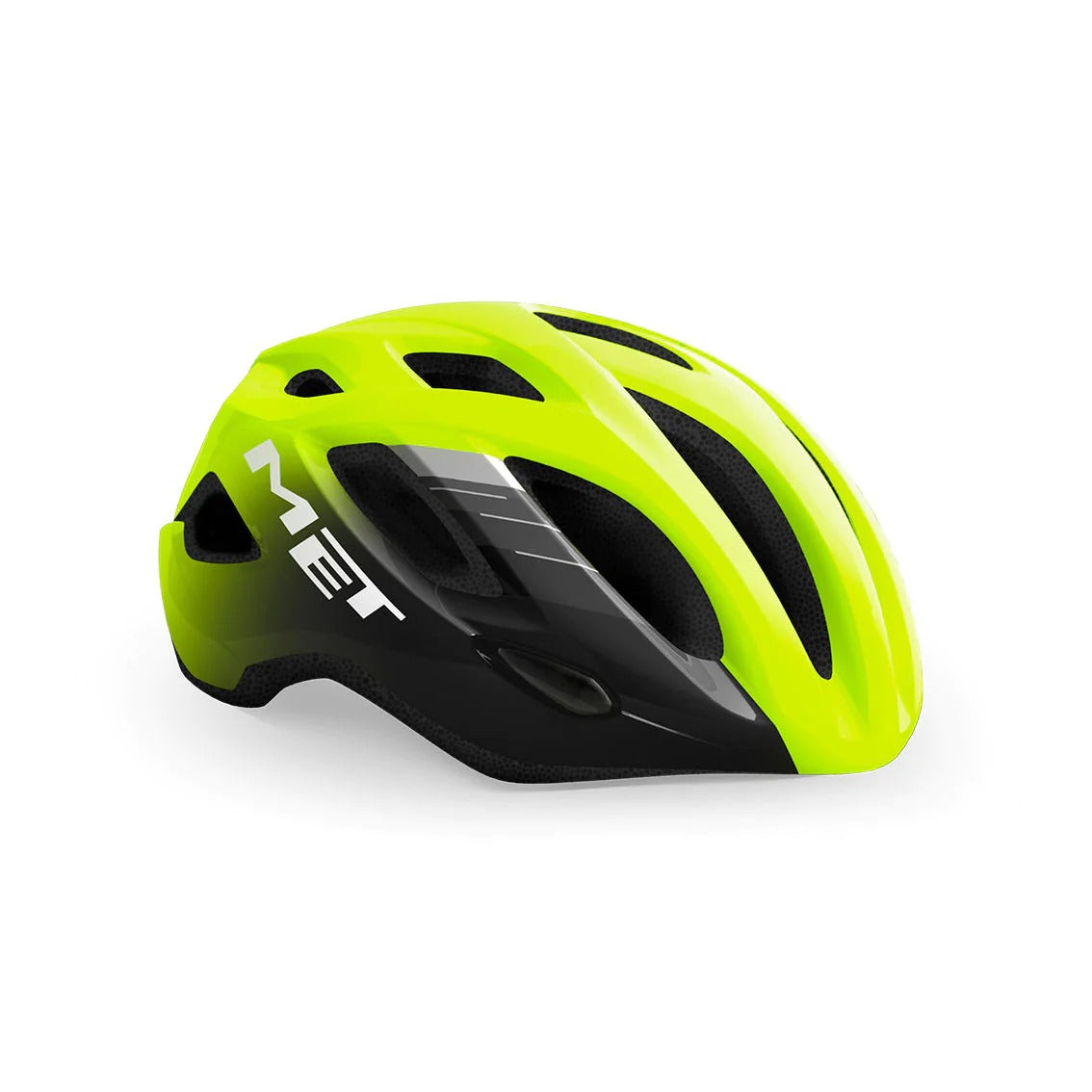 MET HELMET IDOLO CE FLUO YELLOW BLACK GLOSSY