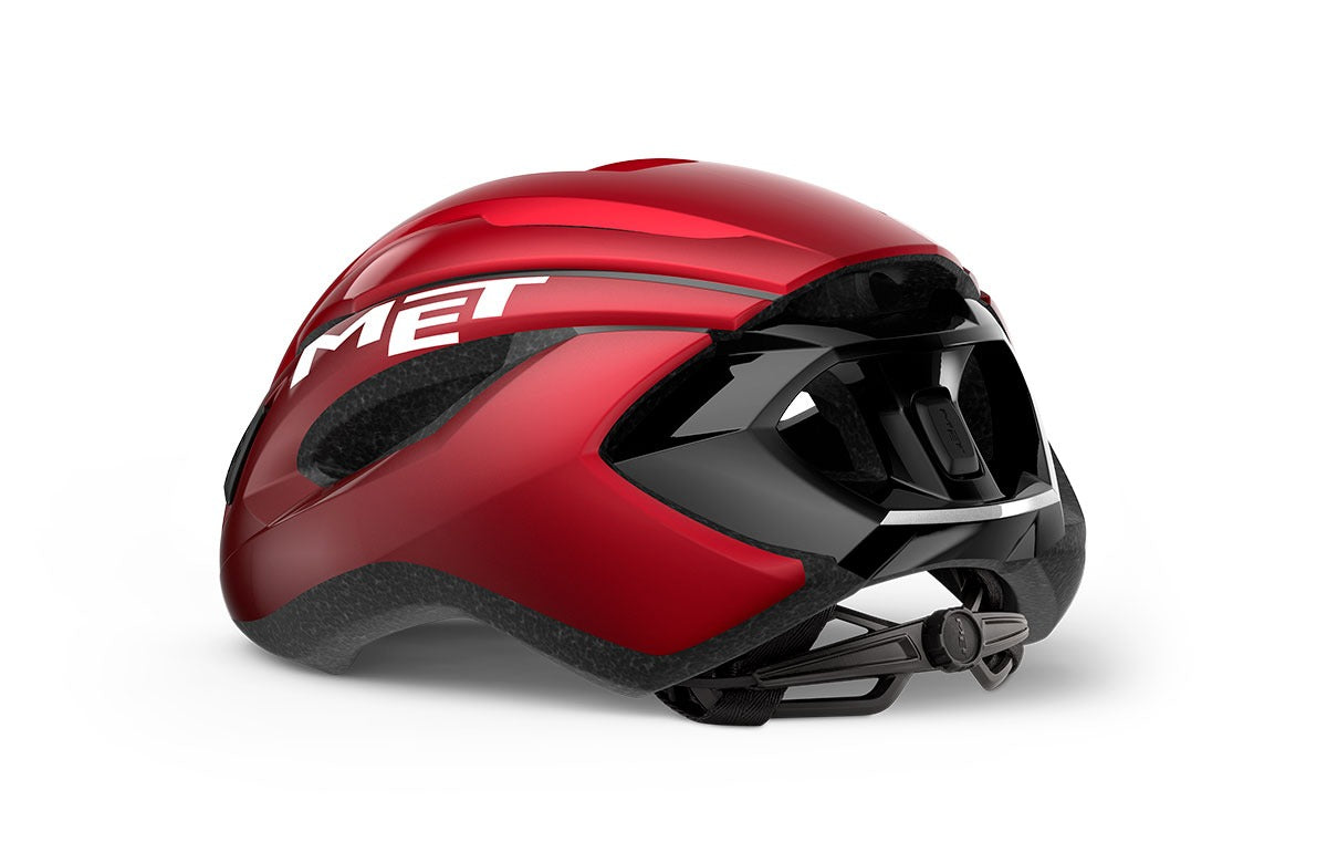 MET HELMET STRALE CE RED MATT GLOSSY