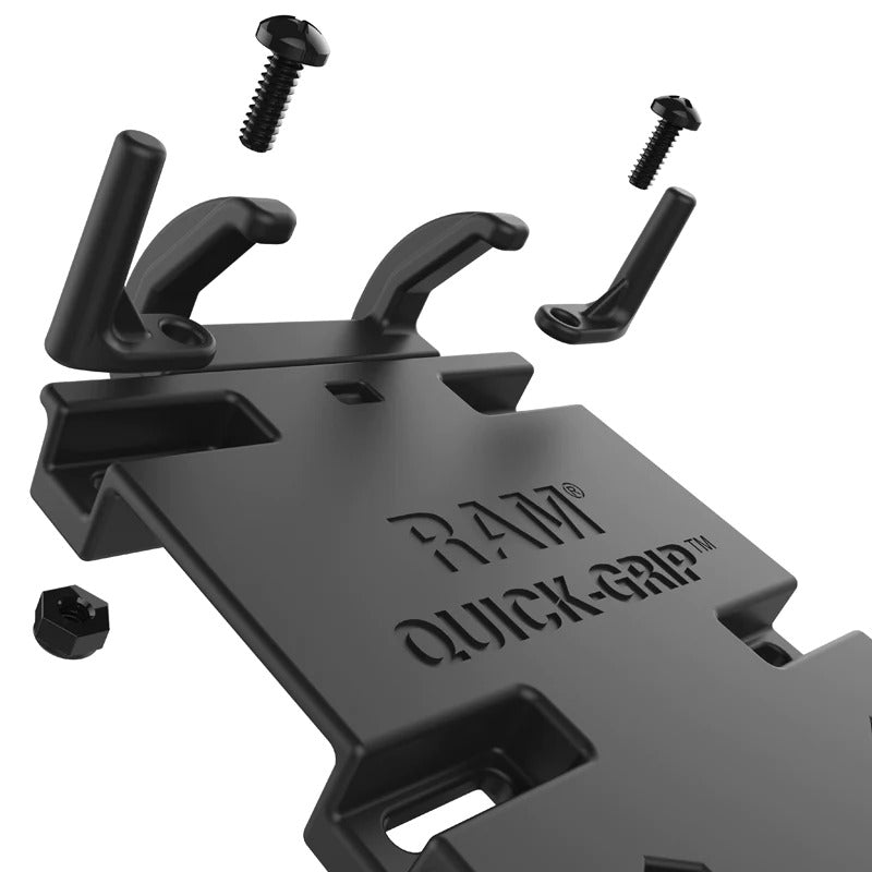 RAM QUICK-GRIP PHONE MOUNT XL WITH RAM EZ-ON/OFF BICYCLE BASE RAP-274-1-PD4U