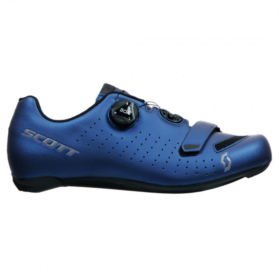 SCOTT SHOES COMP BOA METALLIC BLUE BLACK