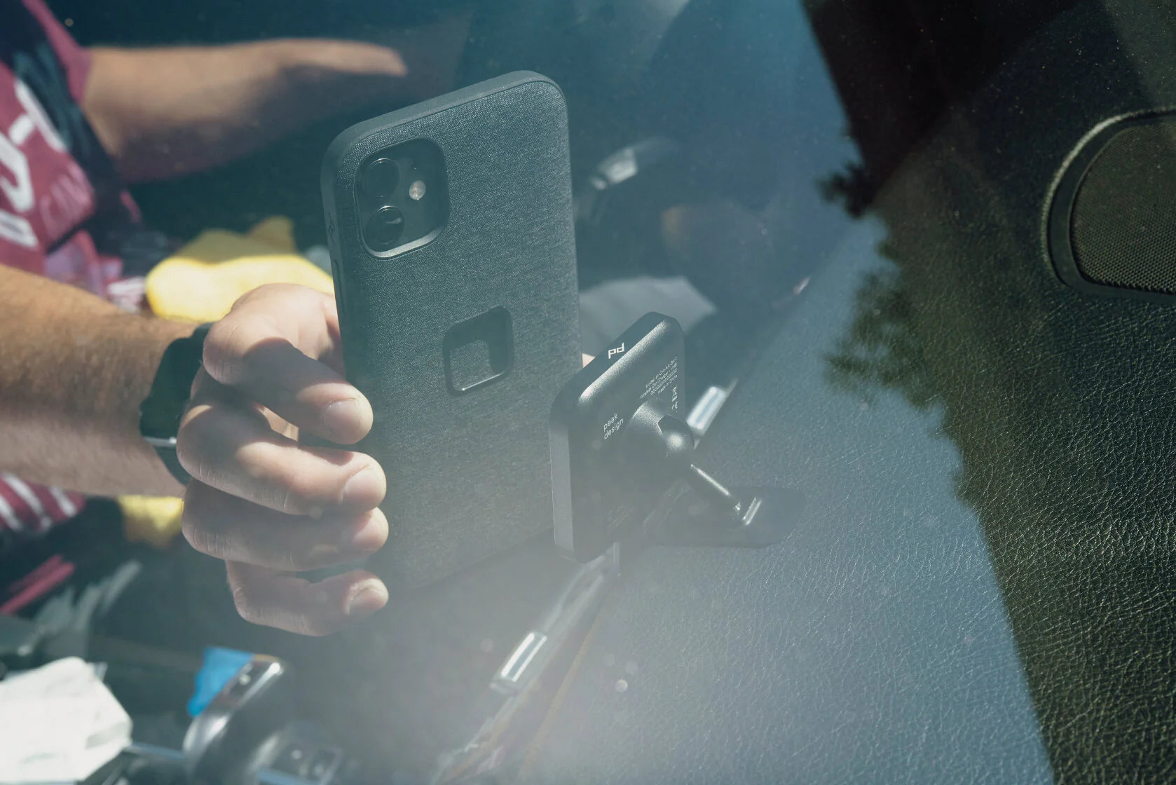 Peak Design Mobile Car Mount VHB (Black)