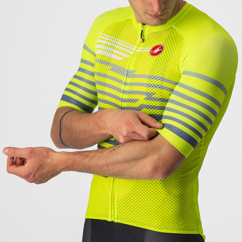 CASTELLI JERSEY CLIMBERS 3.0 ELECTRIC LIME