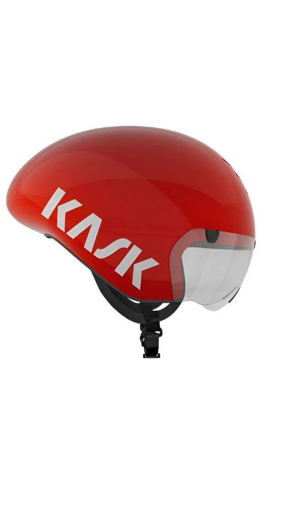 KASK BAMBINO PRO AERO ROAD CYCLING HELMET (RED) - Main Image
