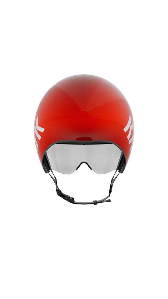 KASK BAMBINO PRO AERO ROAD CYCLING HELMET (RED)