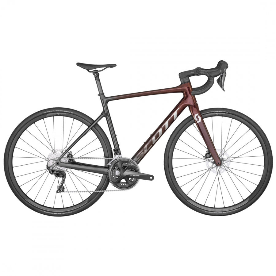 SCOTT ADDICT 30 RED LIGHTWEIGHT AND ENDURANCE ROAD BIKE MY 2023