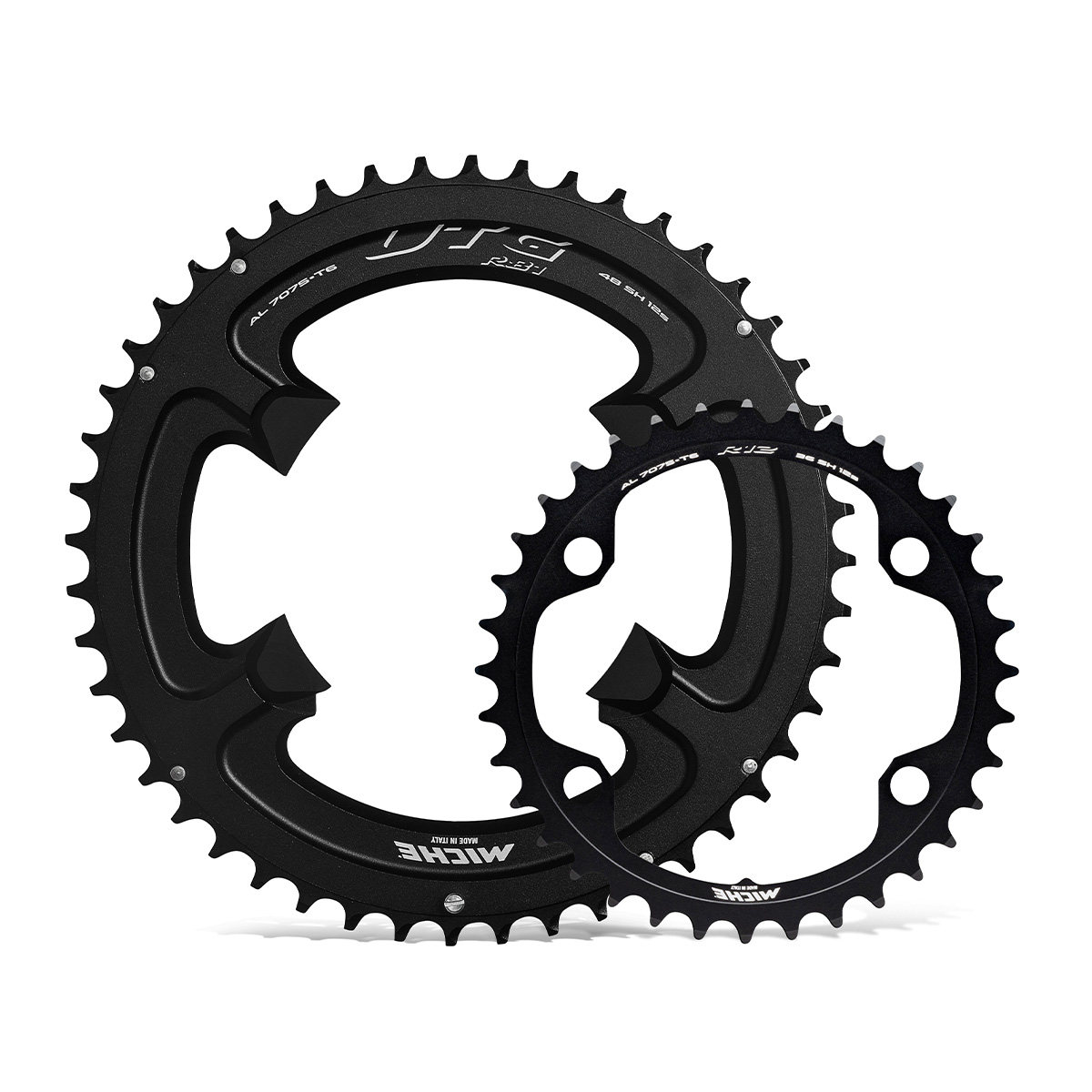 Miche Utg R81 Chainring 58T 12Sp Black With Bolts - CGR8LBSH58B00