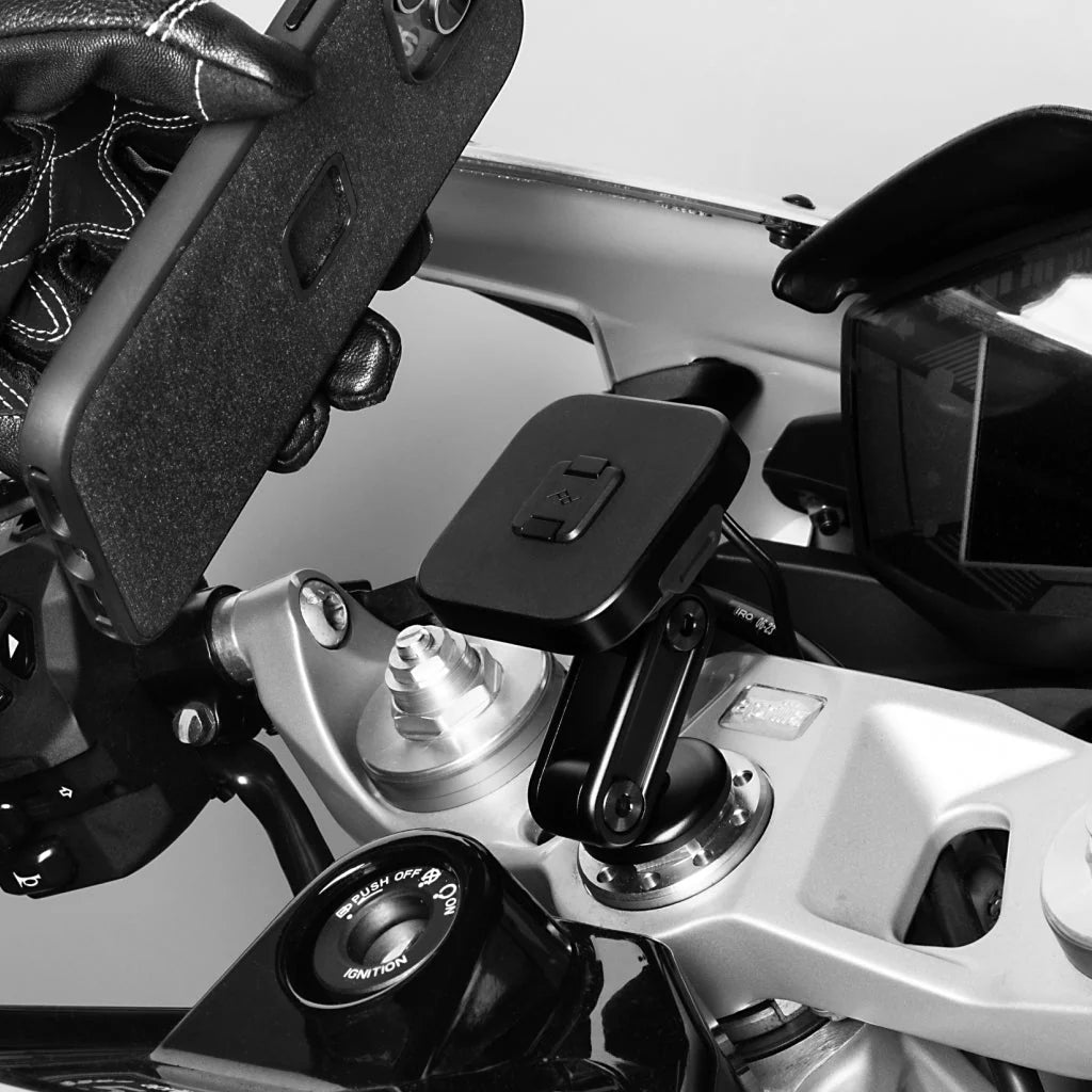 Peak Design Mobile Motorcycle Stem Mount Charging Qi2 (Black)