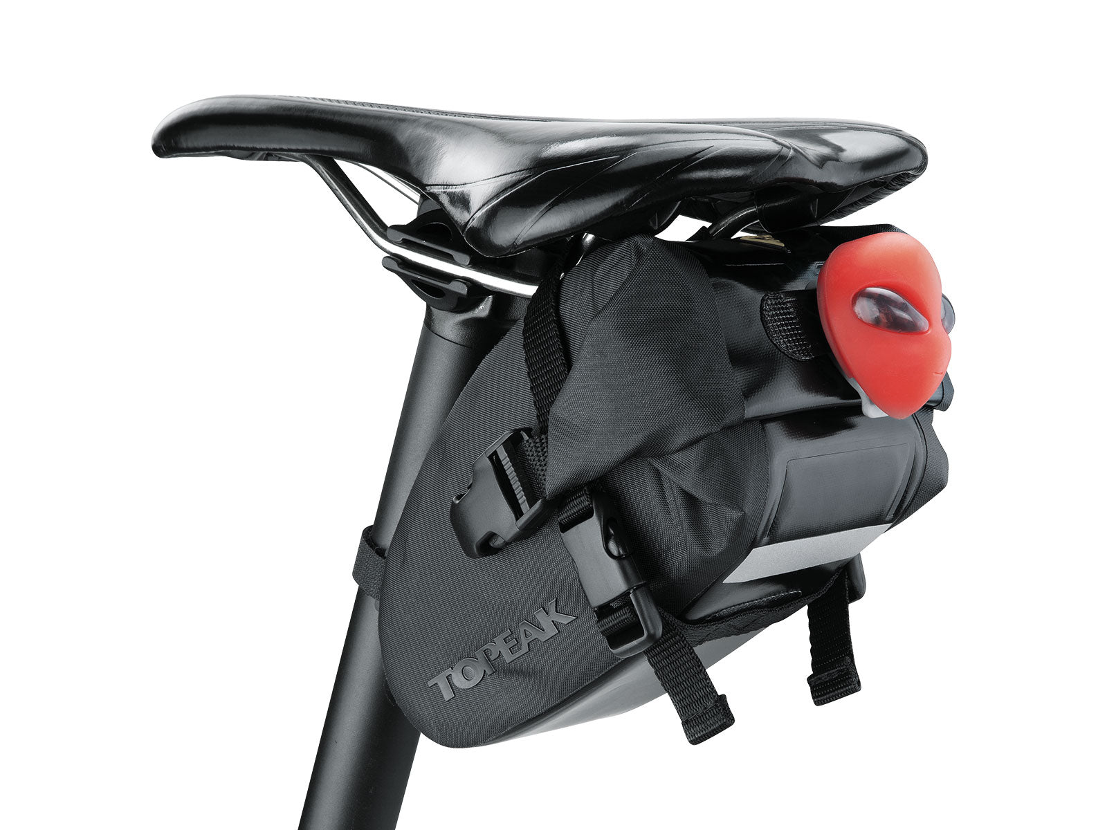 TOPEAK SADDLEBAG WEDGE DRYBAG WITH STRAP