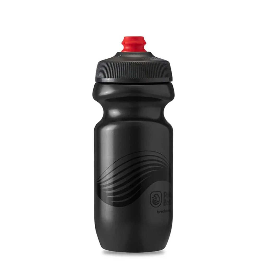 POLAR BREAKAWAY WAVE SPORT BOTTLE - CHARCOAL/BLACK - 600ml