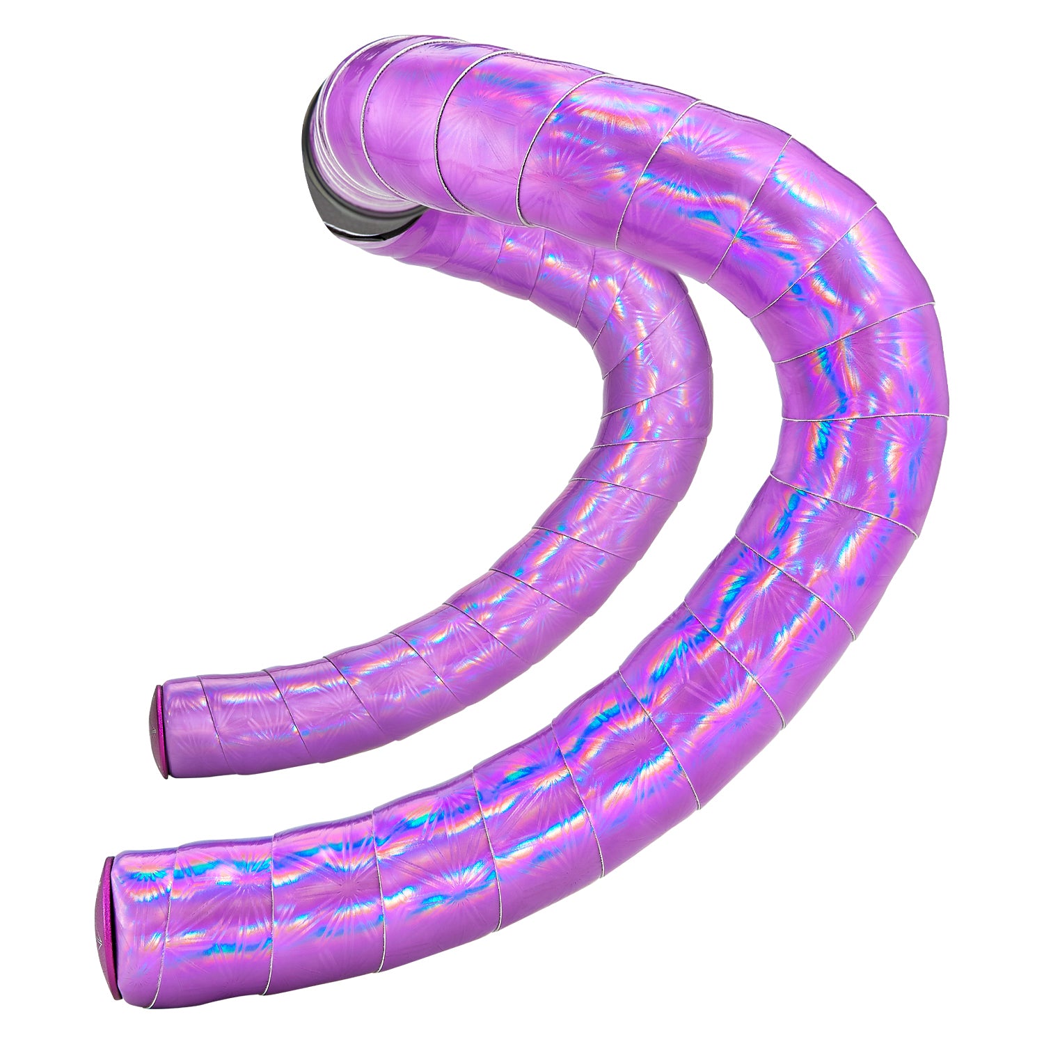 Supacaz Prizmatik Bar Tape With Ano Plugs – Purple Haze