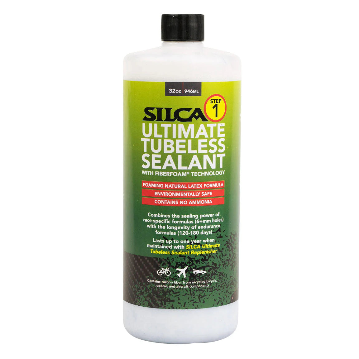 SILCA SEALANT ULTIMATE TUBELESS WITH FIBERFOAM 940 ML