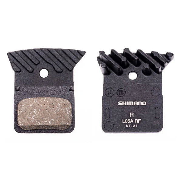 SHIMANO DISC BRAKE PAD RESIN WITH FIN L05A-RF 1 PAIR