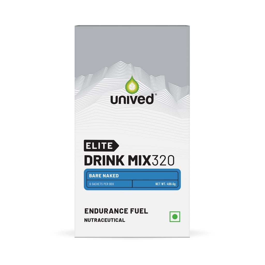 Unived Elite Drink Mix 320 (Bare Naked) 6 sachets per box