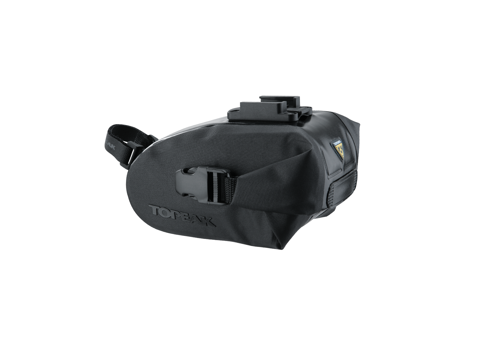 TOPEAK SADDLEBAG WEDGE DRYBAG WITH QUICKCLICK BLACK